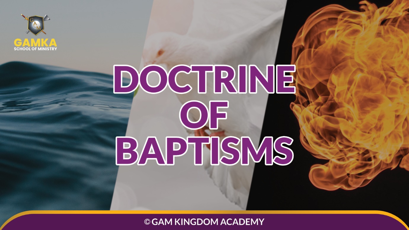 Doctrines of Baptisms