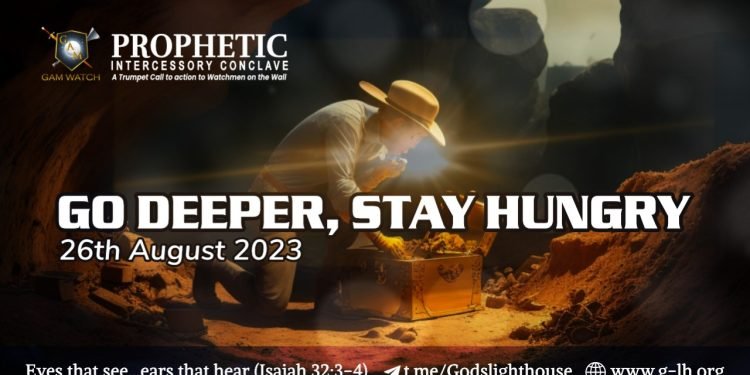 Go Deeper, Stay Hungry