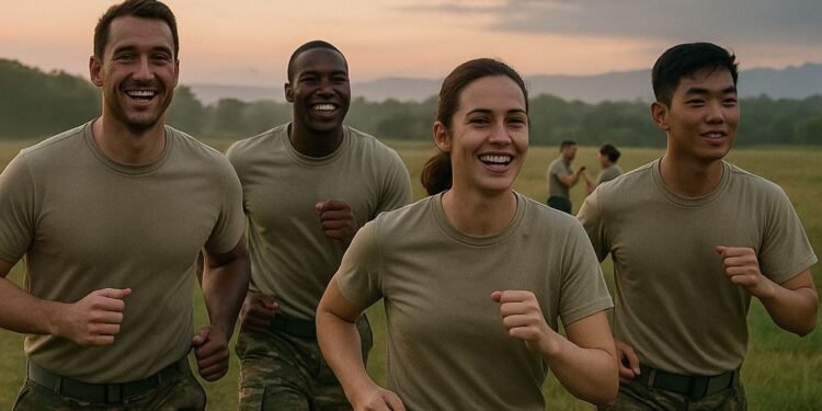 The Advantage of Training in Peace