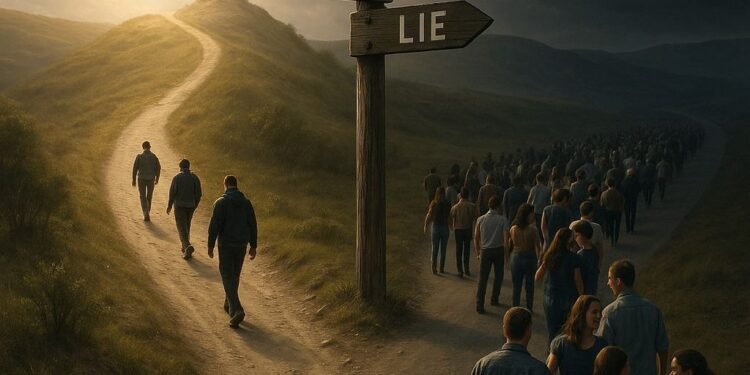 The Paths of Truth and Lie