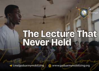 The Lecture That Never Held