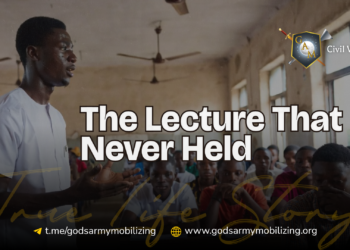 The Lecture That Never Held