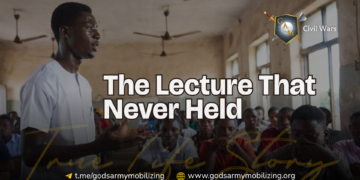 The Lecture That Never Held