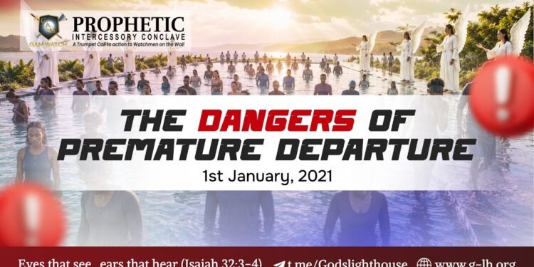 #277 | Danger of Premature Departure